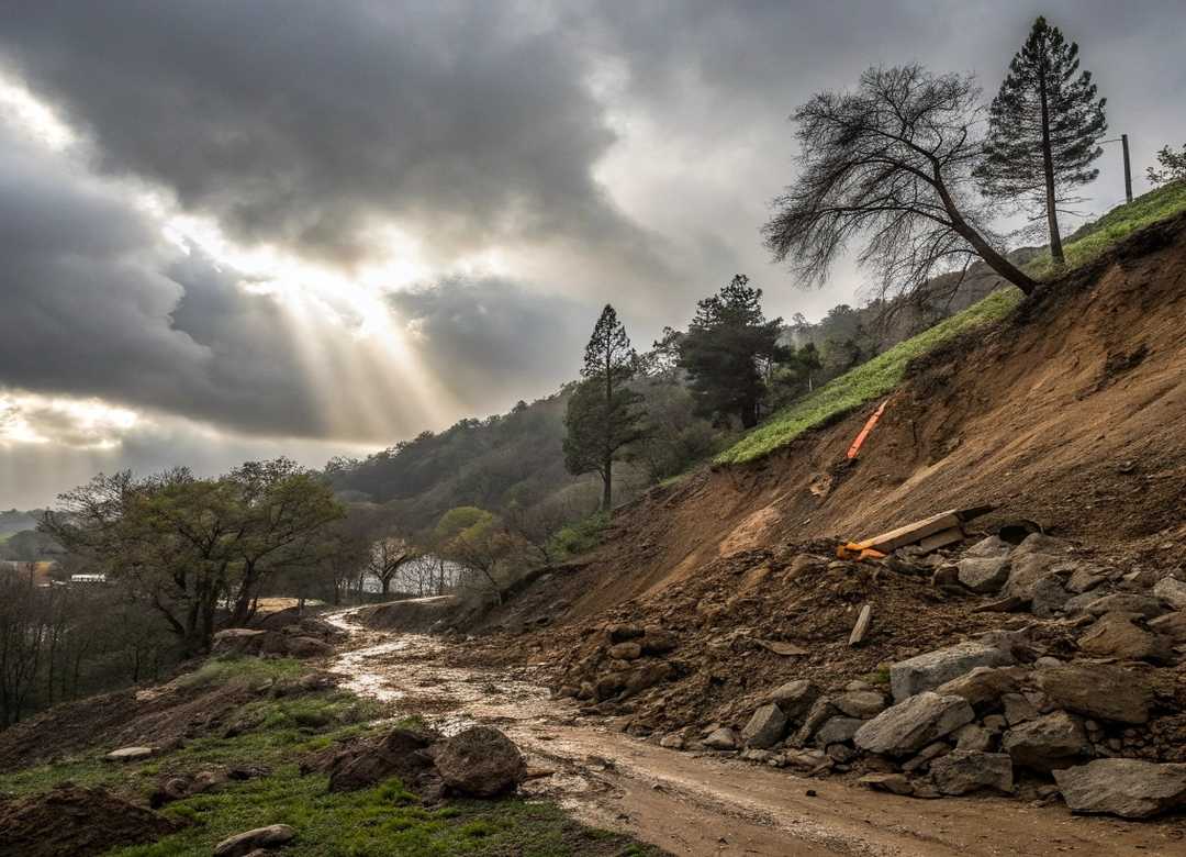 glissement de terrain étude de sol g1sol Glissement de terrain