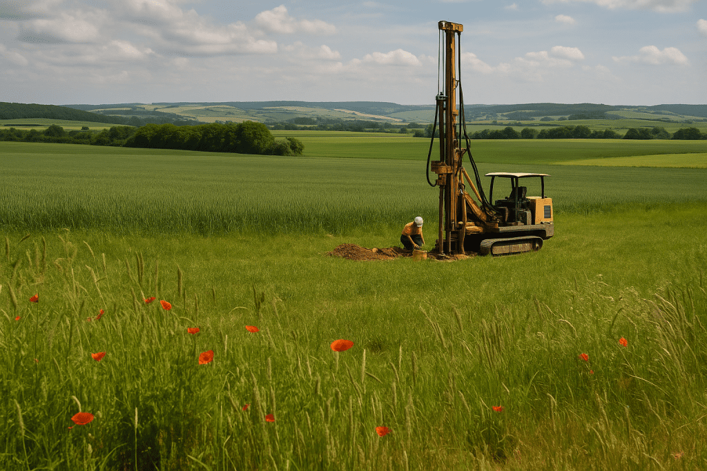 Sondage Géotechnique Tarière, Carottage et Essais