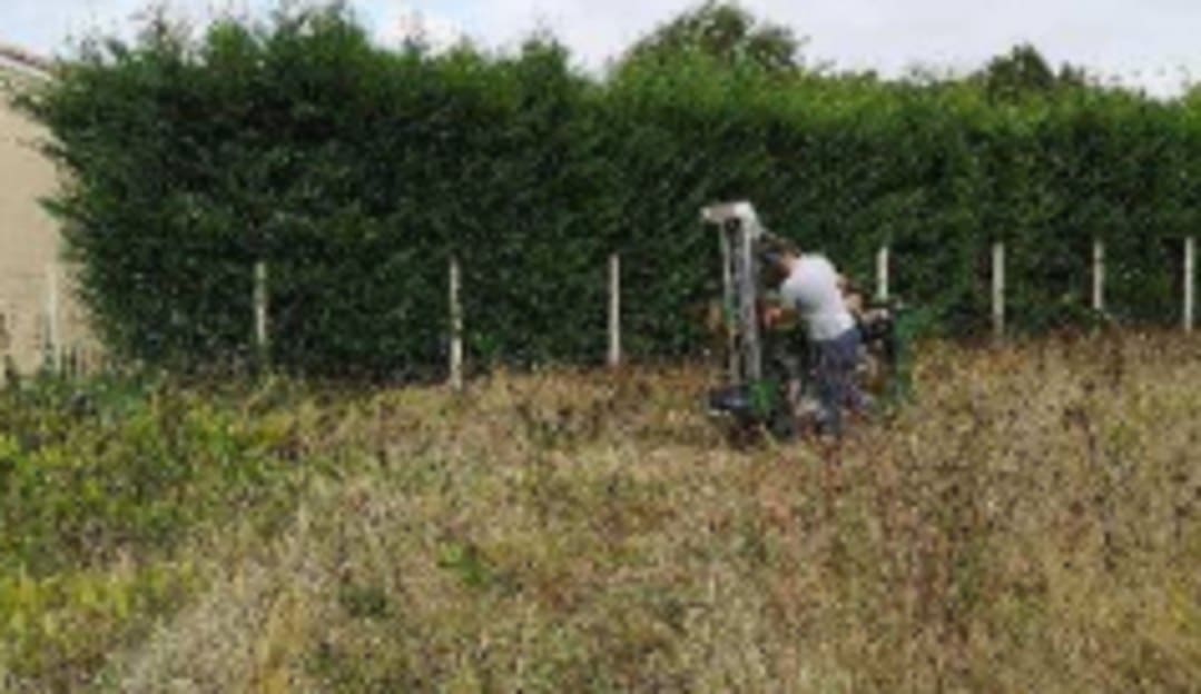 etude-de-sol-g2-avp-begadan-33340 Cette photo illustre l’environnement du terrain à Bégadan, permettant de visualiser le site avant la réalisation de l’étude de sol G2.