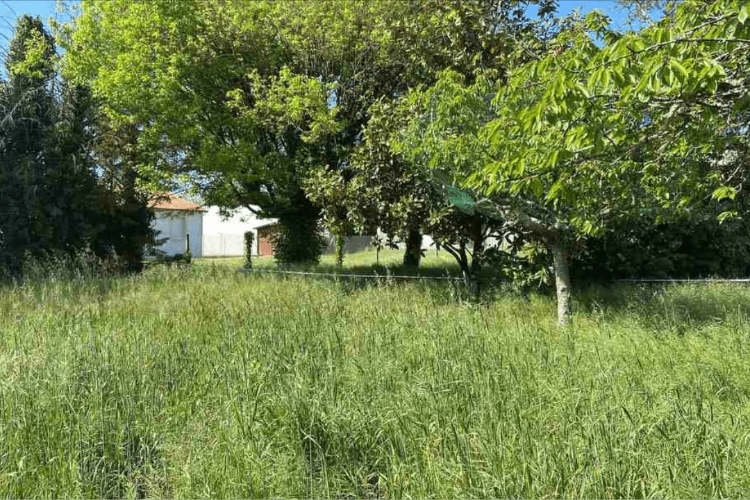 etude-de-sol-g1-pgc-les-mathes-17570 Terrain destiné à la construction ayant fait l'objet d'une étude de sol G1 aux Mathes par GISOL.